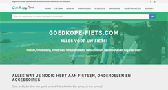 Desktop Screenshot of goedkope-fiets.com